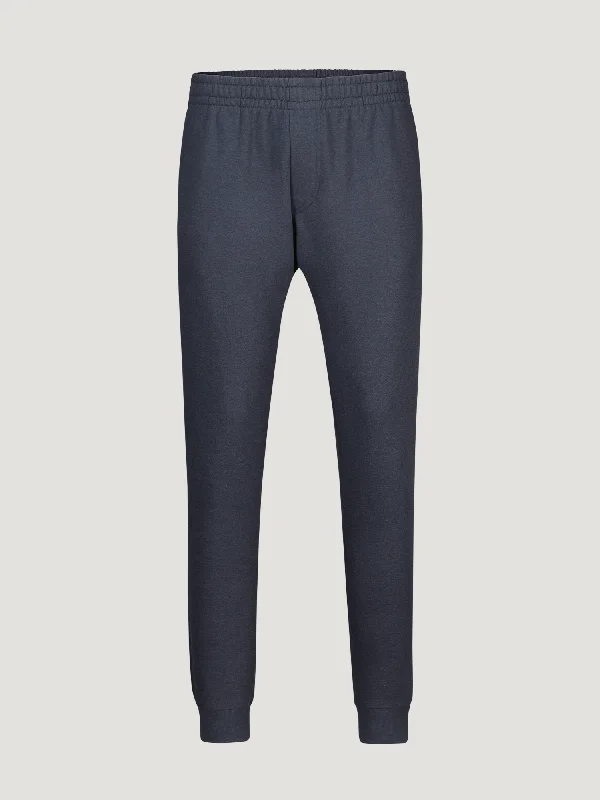 Men's Pants with Zippered PocketsOdyssey Blue Fleece Sweatpants