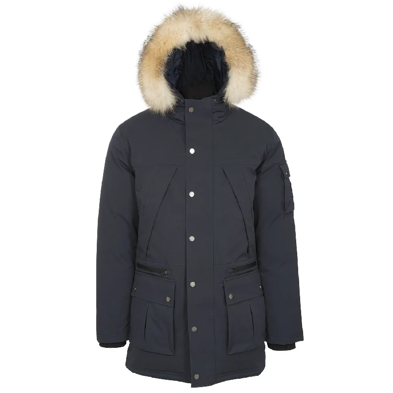 Versatile Men's Pea CoatsMen's Benny Mid Length Parka|-|Parka mi-longue Benny Homme