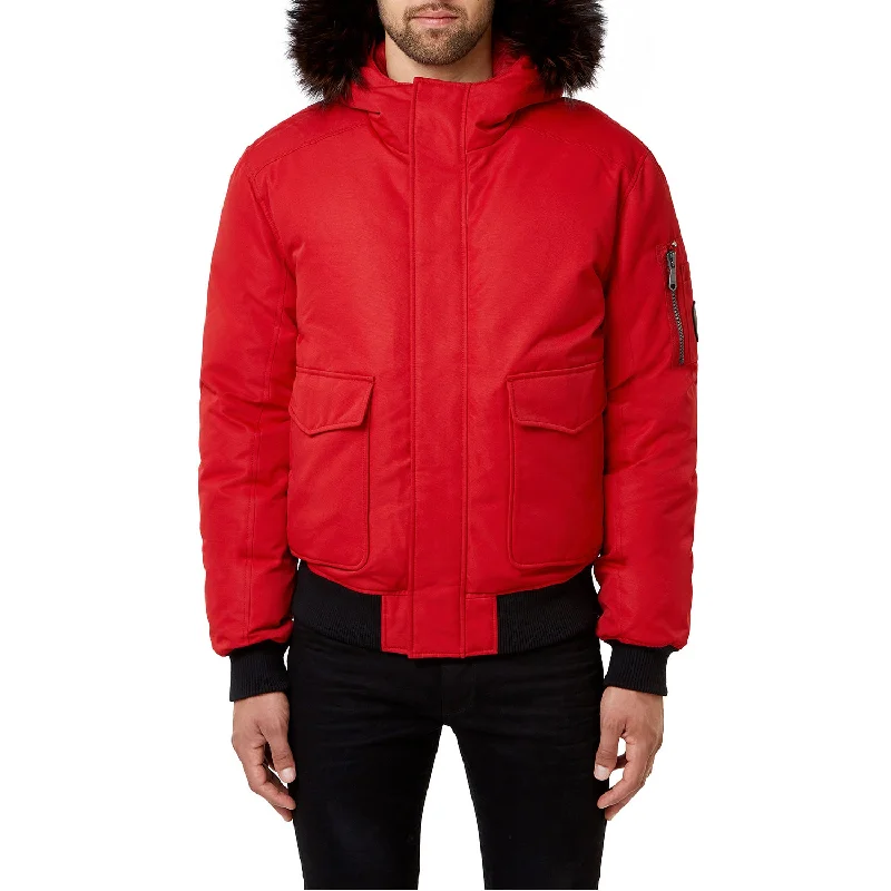 Men's Coats with Water-Repellent FabricMen's Lucas Down Bomber|-|Bomber en Duvet Lucas Homme