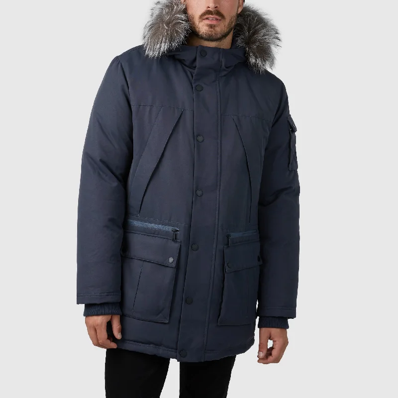 Men's Coats with Slim FitsSamson Parka - Men's|-|Manteau long Samson - Homme