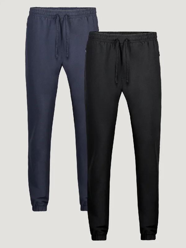 Men's Formal Trousers for BusinessPerformance Jogger 2-Pack