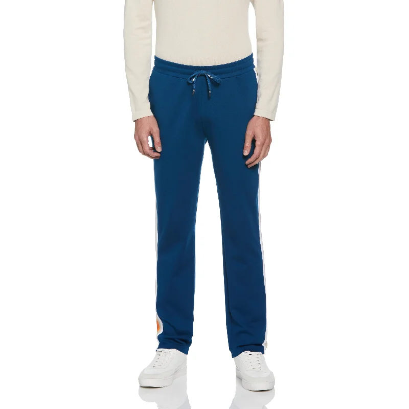 Men's Swim Trunks for SwimmingPonte Side Stripe Jogger Trousers