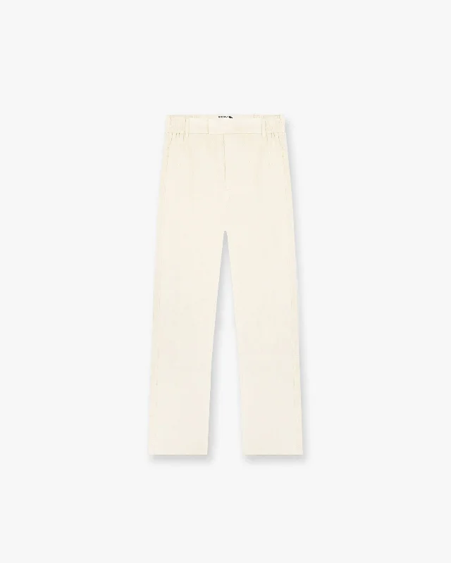 Men's Pants with Reflective Stripes for SafetyRepresent X Duke + Dexter Resort Pant - Ecru