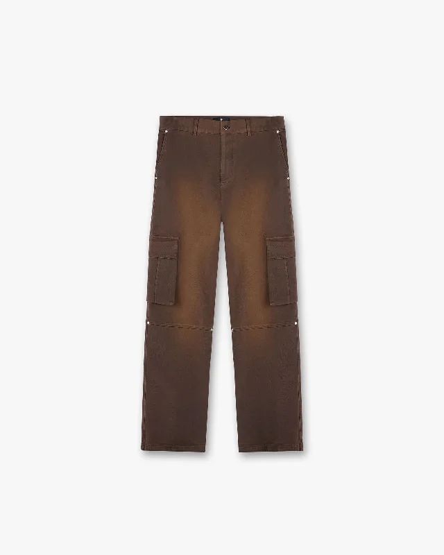 Men's Solid-Colored Pants for VersatilityRepresent X End Utility Pant - Vintage Brown
