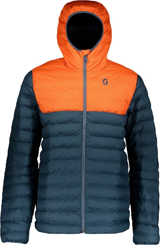 Tangerine Orange - Nightfall Blue