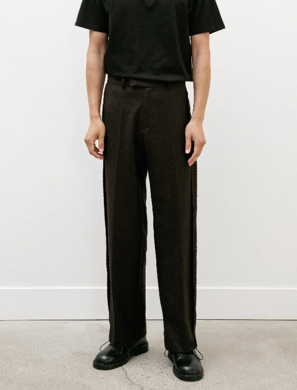 Men's Work Pants for Durability and ComfortLined Tailor Pants Fine Grained Tweed Chestnut