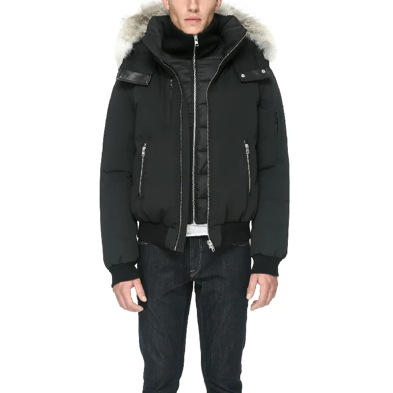 Winter-Ready Men's CoatsMen's Damien-C Down Coat - Coyote Fur|-|Manteau en duvet Damien-C - Fourrure de coyote Homme