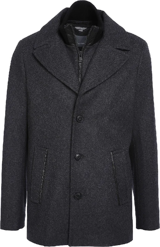 Trendy Men's Anorak JacketsMen's Ivan Wool Coat|-|Manteau en laine Ivan Homme
