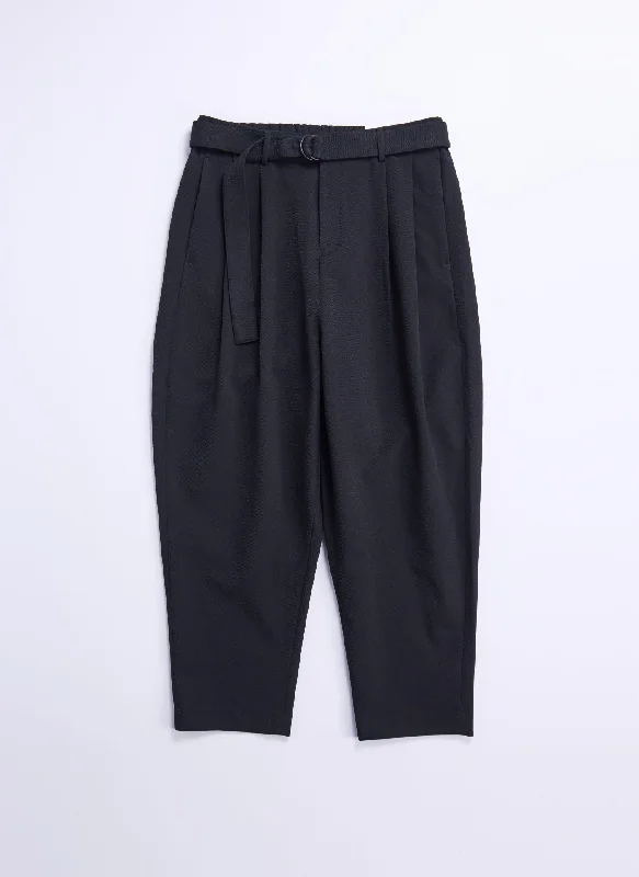 Men's Sweatpants for LoungingSolotex Garbardine (Work) Wide Tapered Pants [P-12]
