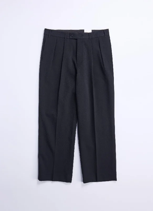 Casual Men's ChinosSolotex Garbardine (Work) Wide Tapered Pants [P-15]