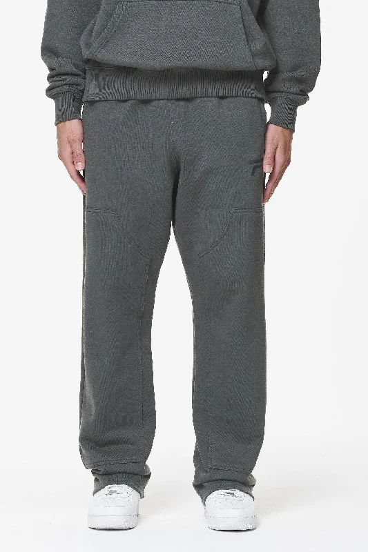 Men's Custom-Fit Pants for a Personalized TouchTacona Carpenter Sweat Pants Washed Volcano Grey