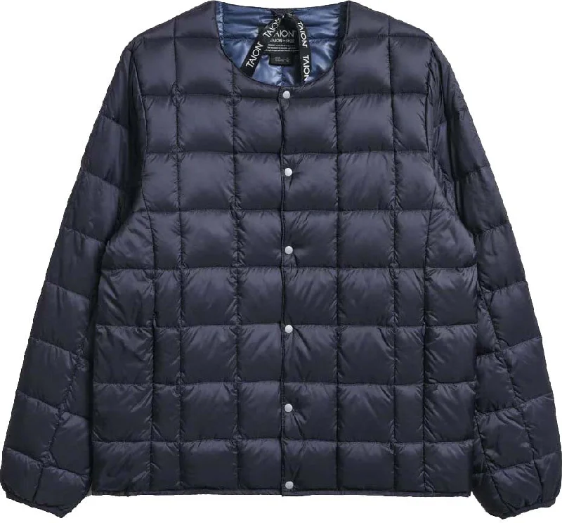 Men's Coats for SnowboardingCrew Neck Button Inner Down Jacket - Men’s|-|Manteau en duvet à col rond boutonné - Homme