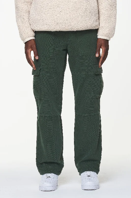 Men's Drawstring Pants for AdjustabilityTayls Cargo Pants British Green