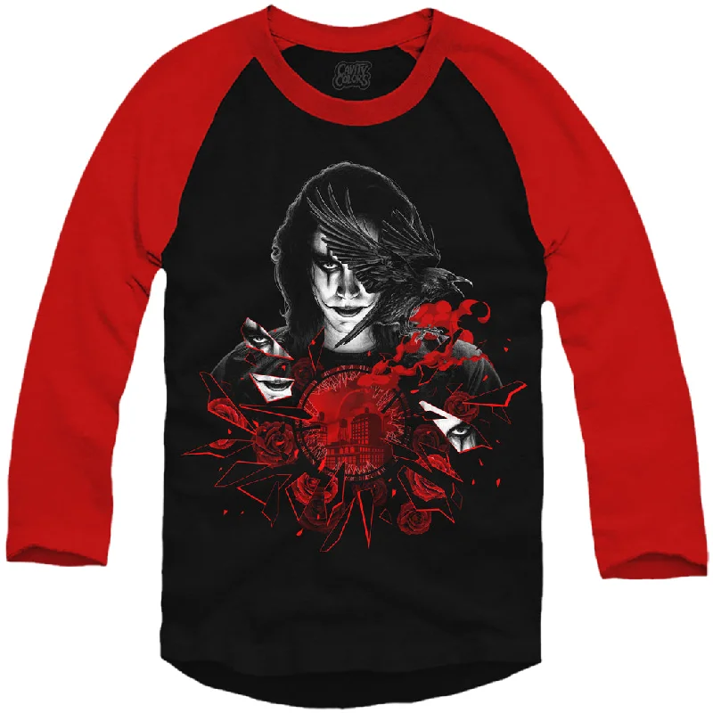 Men's Tailored Pants for a Sharp AppearanceTHE CROW: SHATTERED LOVE - BASEBALL SHIRT