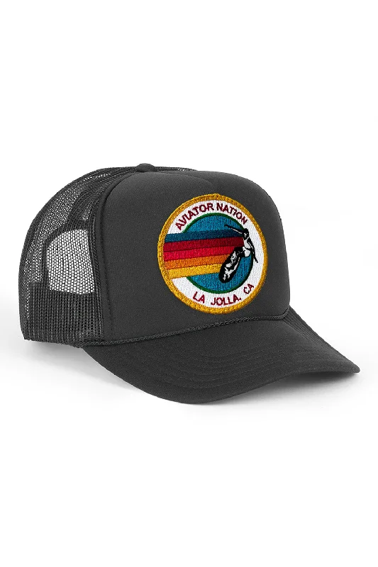 AVIATOR NATION LA JOLLA TRUCKER HAT