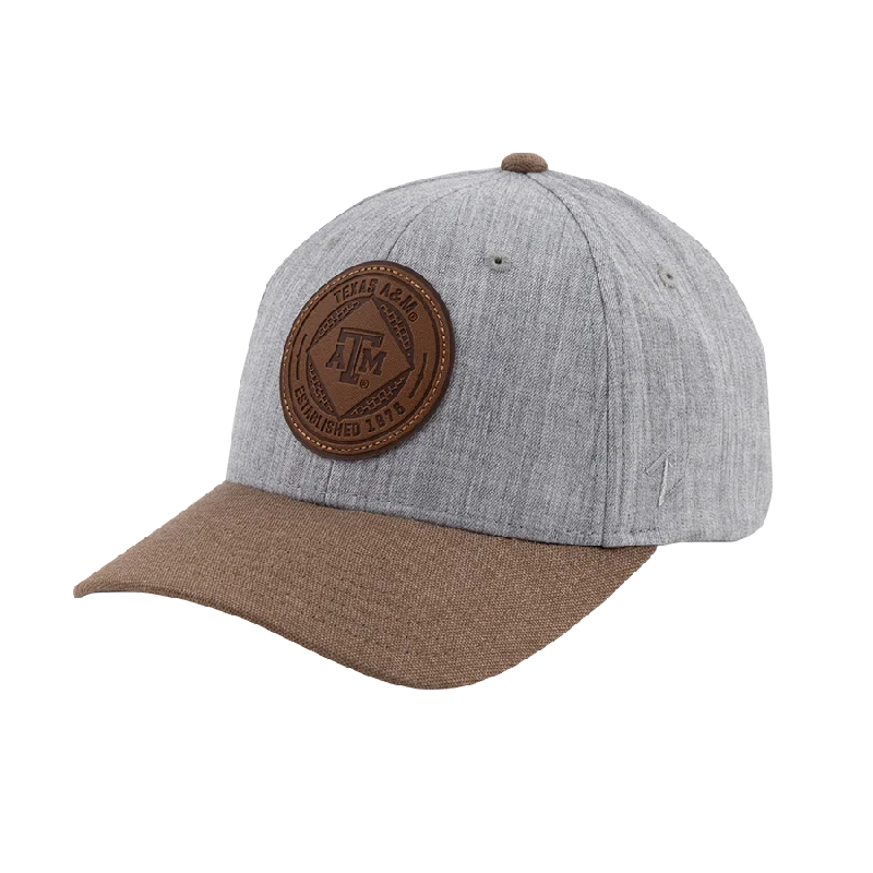 Texas A&M First Class Leather Patch Hat