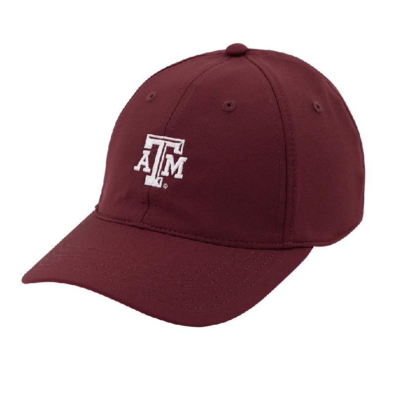 Texas A&M Maroon Beveled Performance Hat