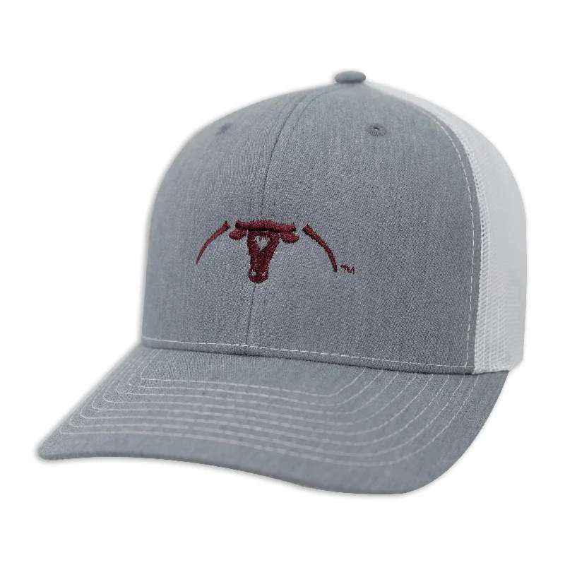 Saw 'Em Off Grey Youth Richardson Mesh Hat