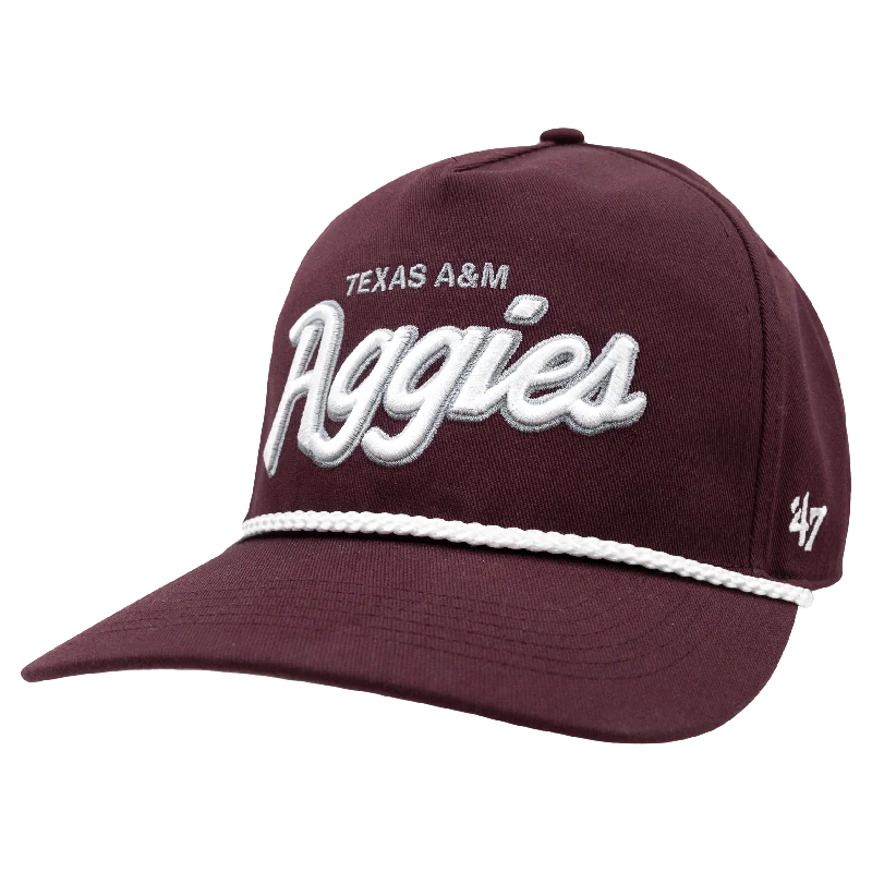 Texas A&M '47 Script Aggies Structured Hitch Hat